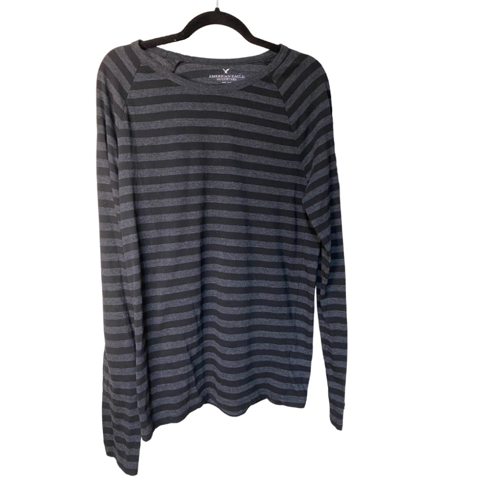 American Eagle Medium Tall Striped Long Sleeve